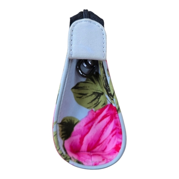 Kate Spade Blue Pink Cabbage Rose Mini Handbag - Picture 8 of 11